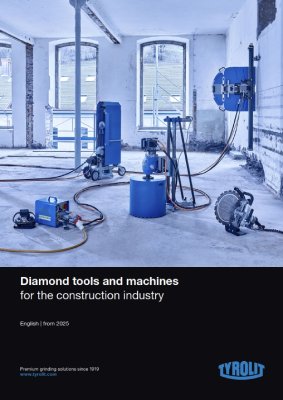 Diamond tools and machines for the construction industry