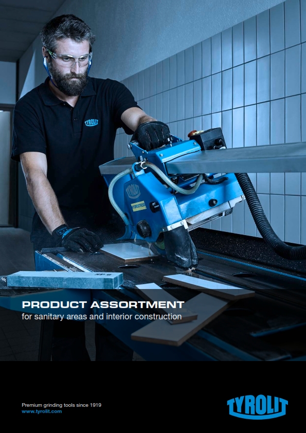 Produse Tyrolit pentru zone sanitare si constructii interioare